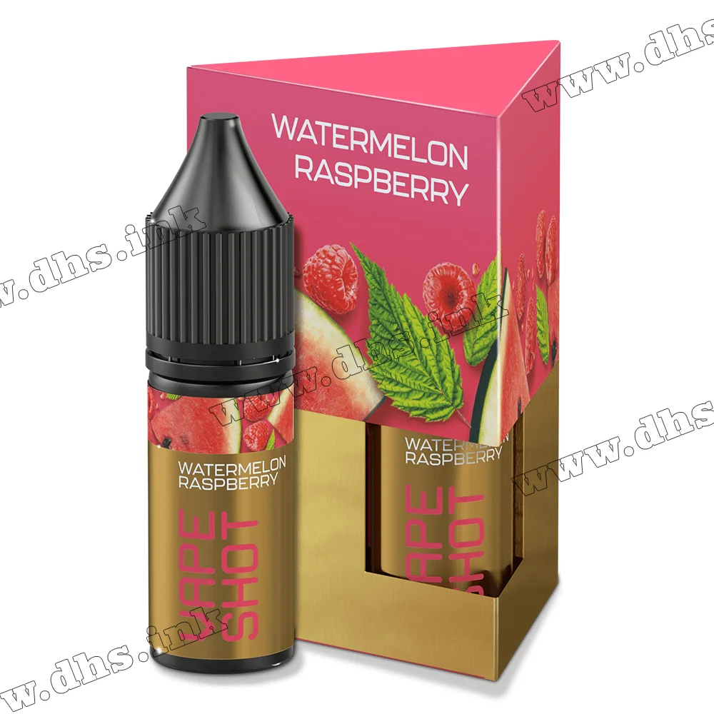 Набір для самозамісу Vape Shot Salt 15 мл (50 мг) - Watermelon Raspberry (Кавун, Малина)